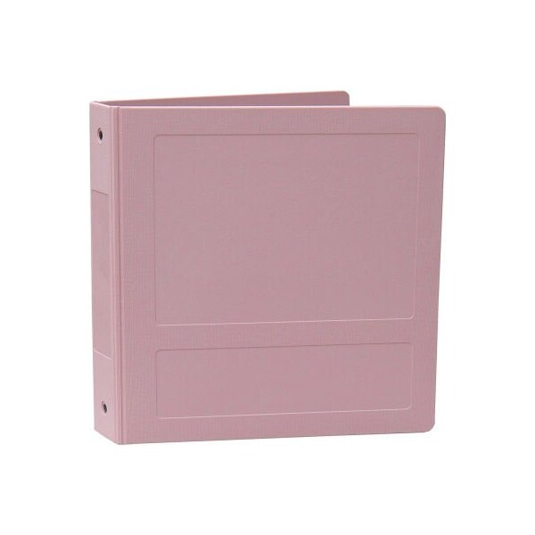 Omnimed Omnimed 2-1/2" Antimicrobial Binder, 3-Ring, Side Open, Holds 450 Sheets, Mauve 205120-MV - main